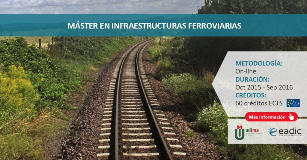 Máster en Infraestructuras Ferroviarias